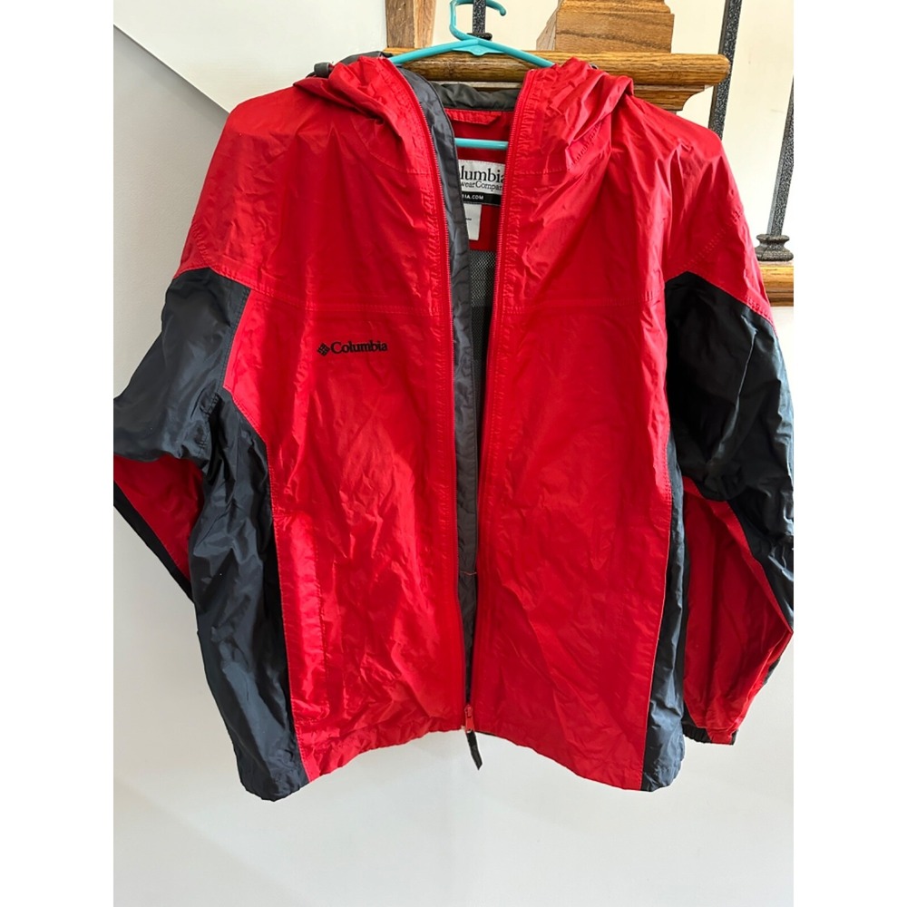 columbia rain jacket with hood medium‎